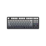 ATTACK SHARK X87 Wireless Tri-Mode Mechanical Gaming Keyboard - Hot Swappable RGB, Gasket Mount, Pre-Lubed Linear Switches, Side-Printed PBT Keycaps (TKL 87-Key, Moon Light)