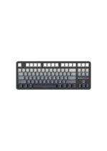 ATTACK SHARK X87 Wireless Tri-Mode Mechanical Gaming Keyboard - Hot Swappable RGB, Gasket Mount, Pre-Lubed Linear Switches, Side-Printed PBT Keycaps (TKL 87-Key, Moon Light)