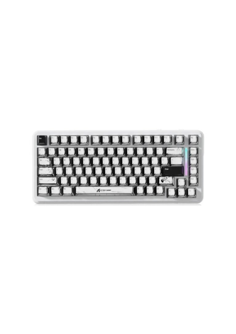 ATTACK SHARK X82 PRO HE Magnetic Gaming Keyboard,8KHz Polling Rate,Adjustable Actuation Rapid Trigger,Tri-Mode Wireless PC Keyboard with 5000mAh Battery,Cloud/Software Drive for Win/Mac.