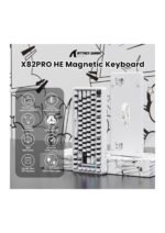 ATTACK SHARK X82 PRO HE Magnetic Gaming Keyboard,8KHz Polling Rate,Adjustable Actuation Rapid Trigger,Tri-Mode Wireless PC Keyboard with 5000mAh Battery,Cloud/Software Drive for Win/Mac. — view 3