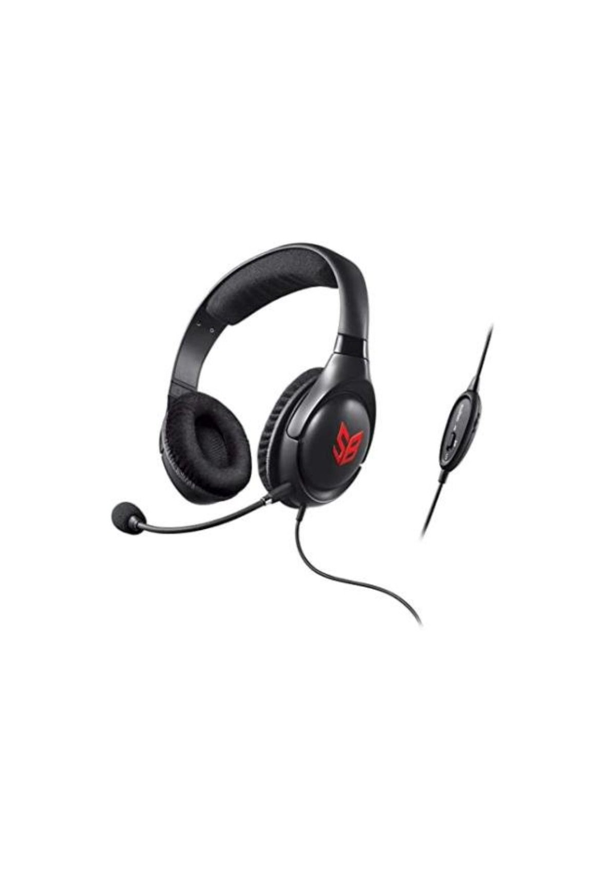 Creative Sound Blaster Blaze, Detachable Noise-Cancelling Mic, Black Wired Gaming Headset — Image 1 Creative Sound Blaster