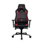 Arozzi Vernazzo Soft PU Leather Ergonomic Office and Gaming Chair with High Backrest Recliner Swivel Tilt Rocker Adjustable Height and Adjustable Lumbar and Neck Support - Red
