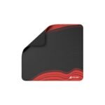 ATTACK SHARK CM02 Gaming Mouse Pad Esports Speed Large Mouse mats for Desk Waterproof Surface Stitched Edges and Anti-Slip Rubber Base Size XL Laminate 17.72" x 15.75" x 0.16" Black/Red