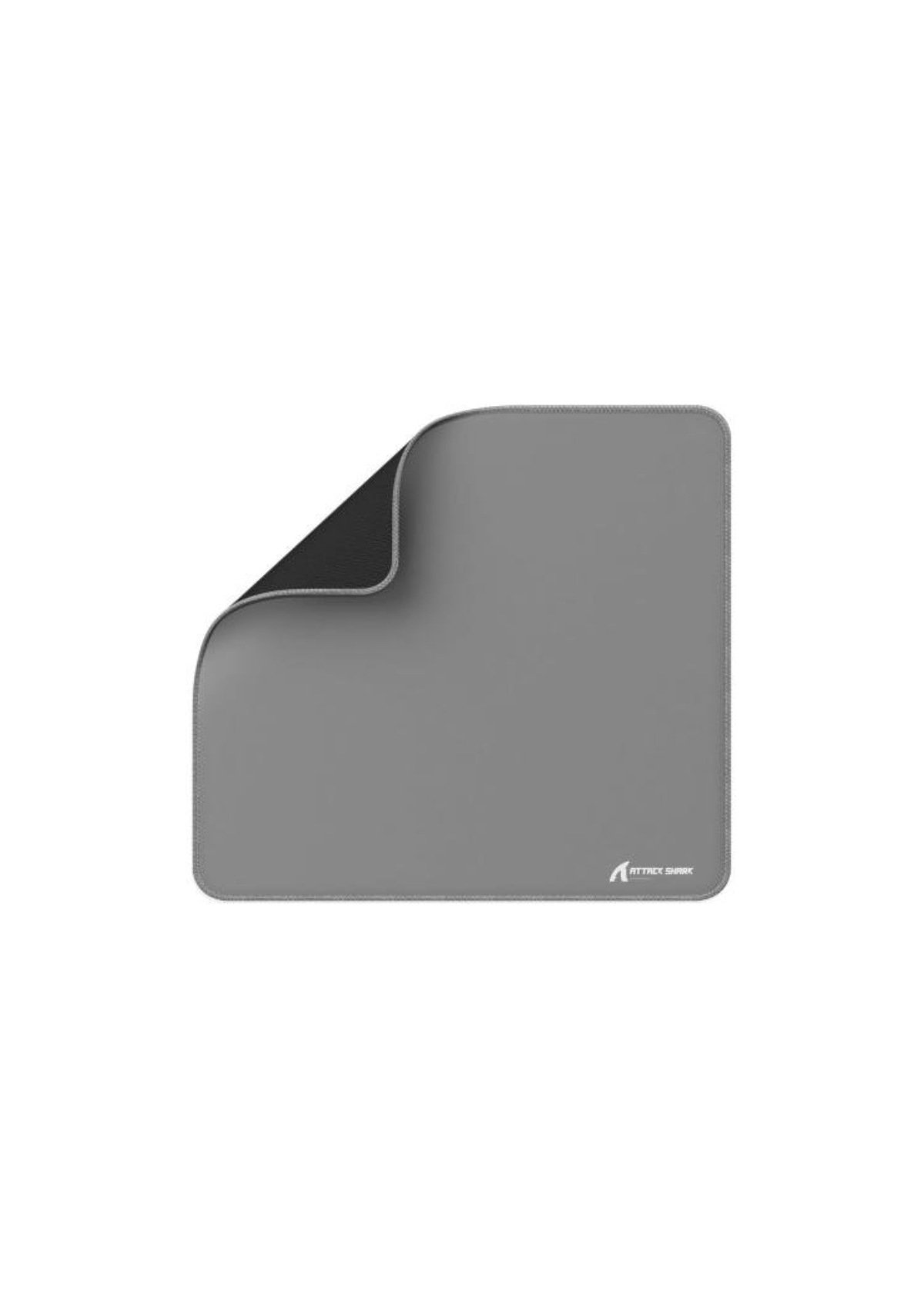 ATTACK SHARK CM02 Gaming Mouse Pad for Esports Speed Large Mouse mats for Desk Waterproof Surface Stitched Edges and Anti-Slip Rubber Base Size L Laminate 17.72" x 15.75" x 0.16" Grey — Image 1 ATTACK SHARK CM02 Gaming Mouse Pad for Esports Speed Large Mouse mats for Desk Waterproof Surface Stitched Edges and Anti-Slip Rubber Base Size L Laminate 17.72" x 15.75" x 0.16" Grey