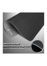 ATTACK SHARK CM02 Gaming Mouse Pad for Esports Speed Large Mouse mats for Desk Waterproof Surface Stitched Edges and Anti-Slip Rubber Base Size L Laminate 17.72" x 15.75" x 0.16" Grey — view 4