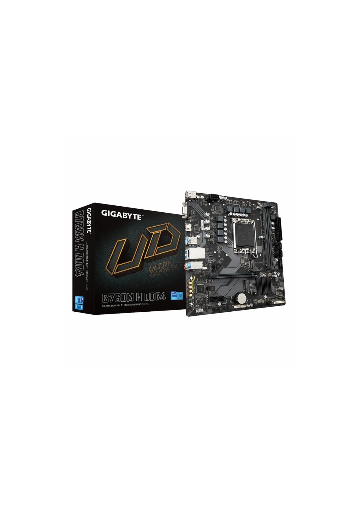 Gigabyte B760M-H Motherboard Used - LGA1700 Micro-ATX — Image 1 Gigabyte B760M-H