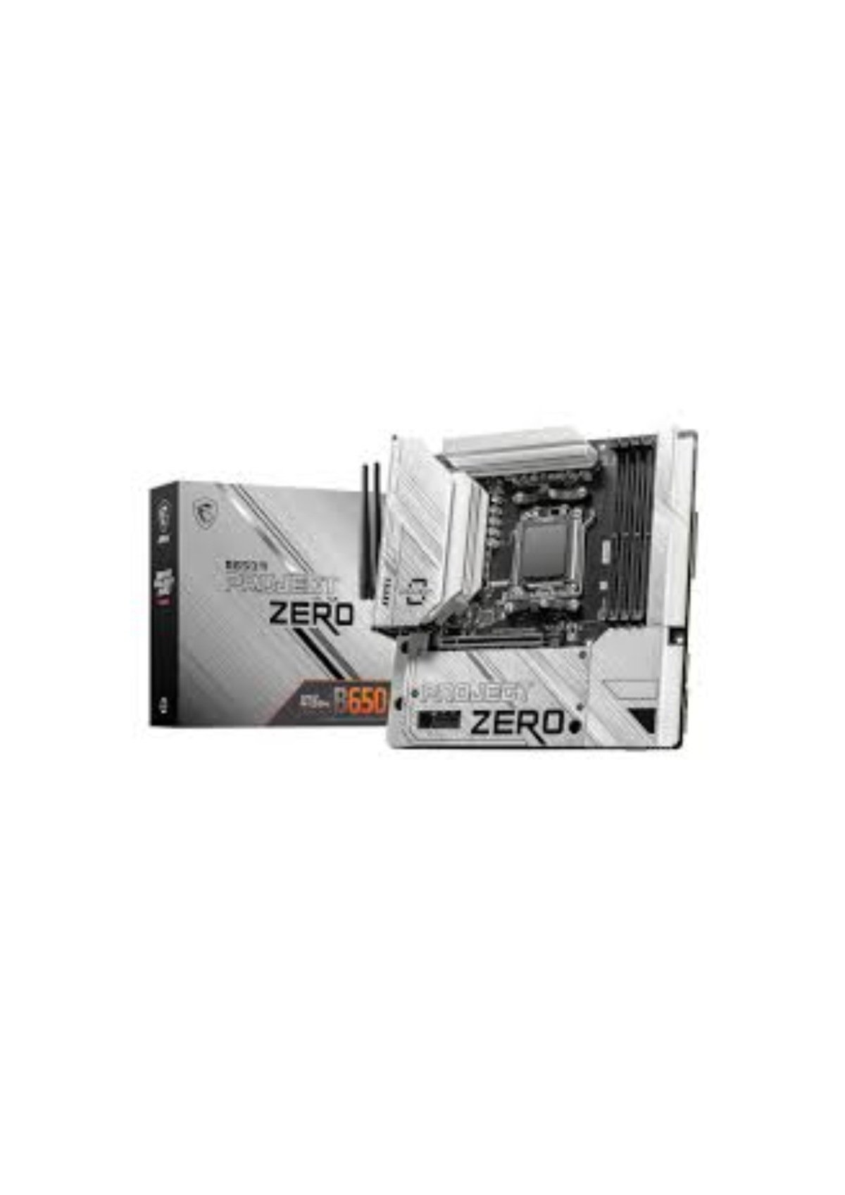 MSI Project Zero B650M WiFi Used – Compact AM5 Motherboard with WiFi 6E — Image 1 Msi Project Zero b650m