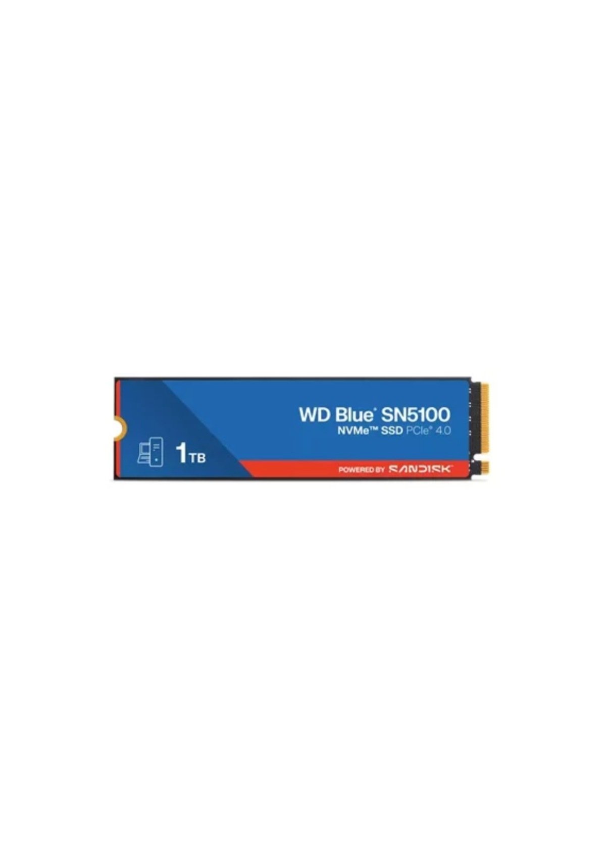 WD 1 TB BLUE SN5100 New - PCIe Gen 4.0 NVMe SSD 7,100 MB/s — Image 1 WD 1 TB BLUE SN5100 New